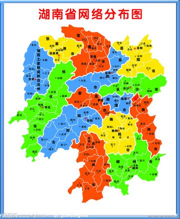 古城夜色，湖南某古城华灯初上景象